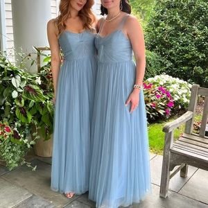 Revelry Pippa Tulle Dress - French Blue